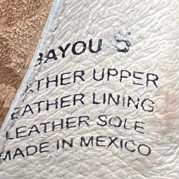 Freebird By Steven Women’s Bayou Brown Leather Woven Heeled Sandals Size 6 - Picture 11 of 11